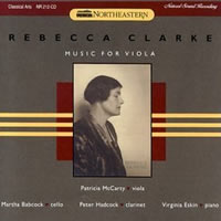 Rebecca Clarke: Music for Viola